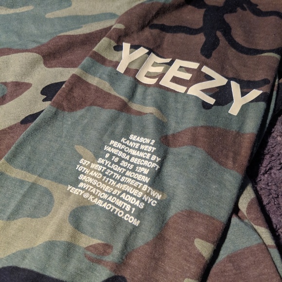 yeezy season 2 camo long sleeve